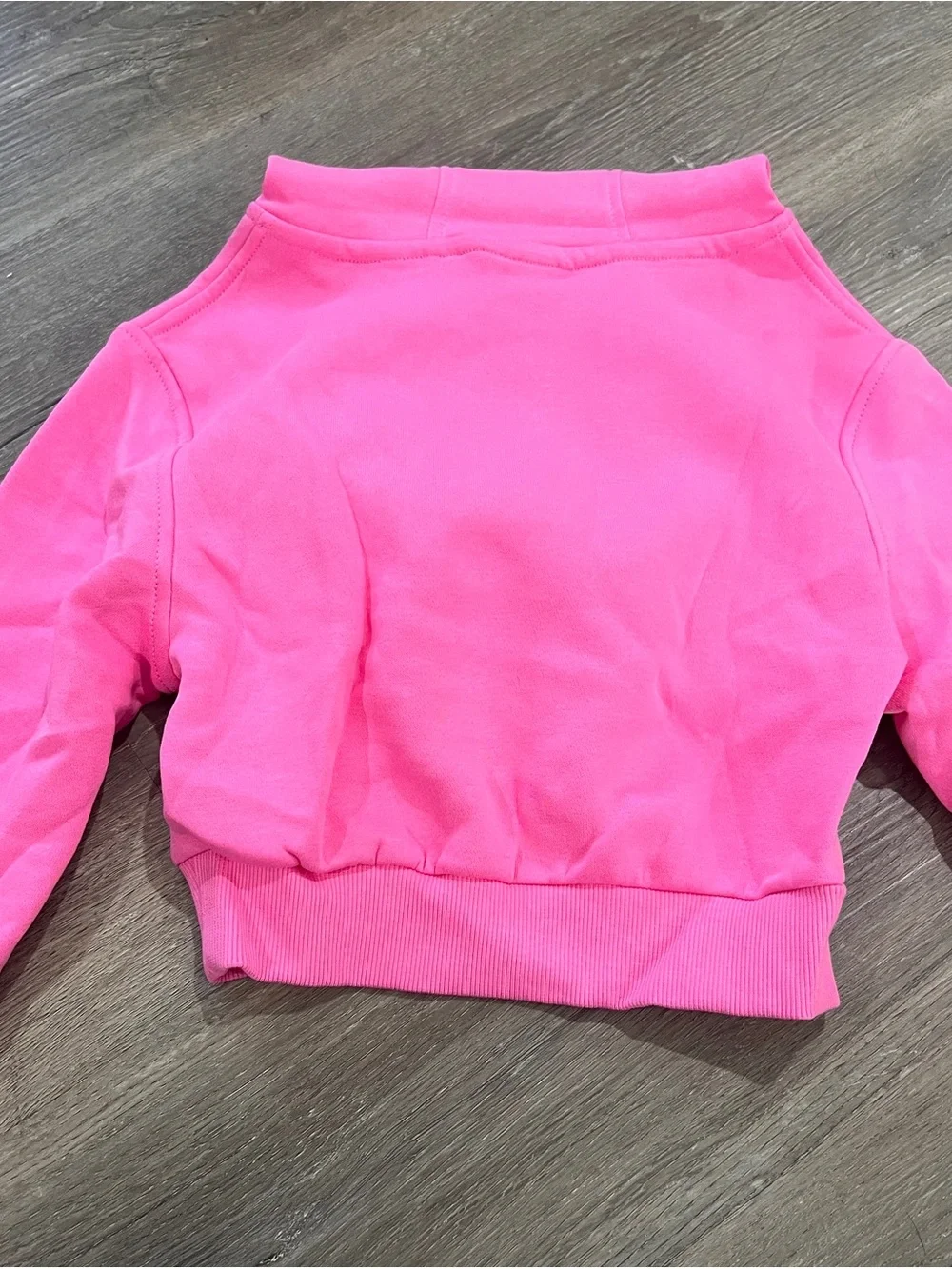 Nike Kids Hot Pink Pullover Hoodie with White Logo
